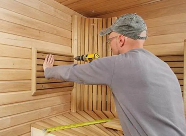 Sauna heating system inspection